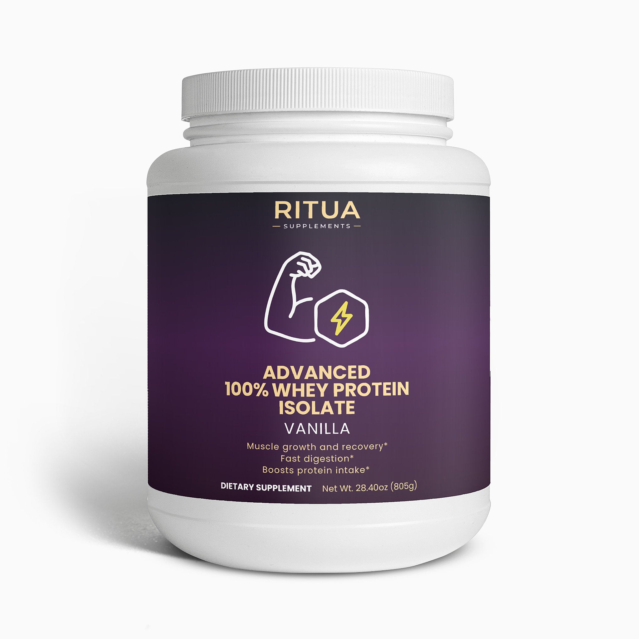 Pure3 100% Whey Protein Isolate (Vanilla)