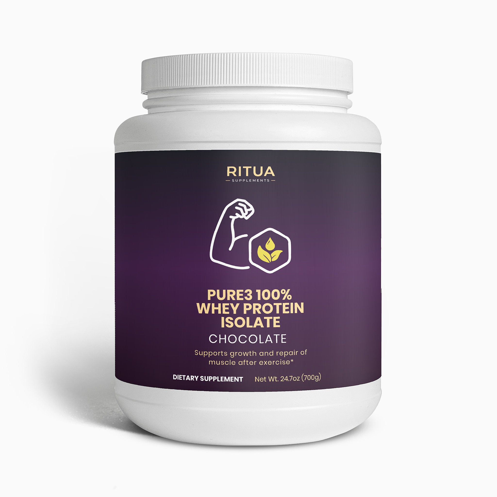 Pure3 100% Whey Protein Isolate (Chocolate)