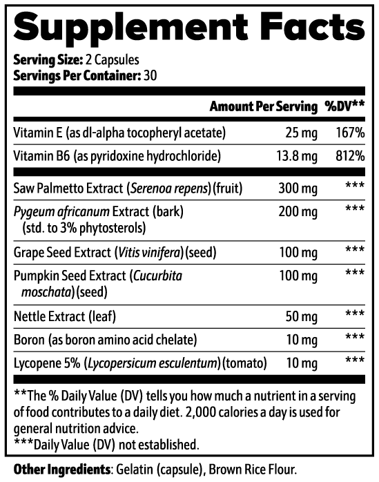 Prostate Support (60 Day Serving)